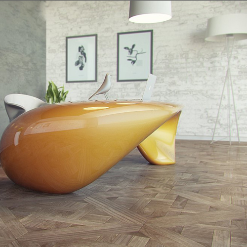 玻璃钢创意前台 玻璃钢创意前台