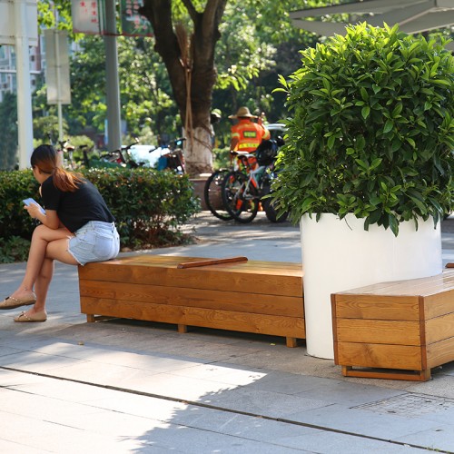 木质户外坐凳