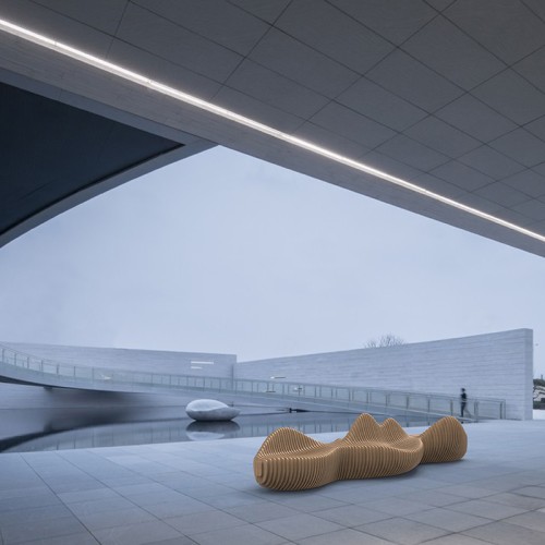 4米木艺切片座椅 4米木艺切片座椅