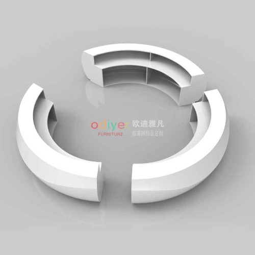 玻璃钢圆形时尚酒吧啤酒前台 玻璃钢圆形时尚酒吧啤酒前台
