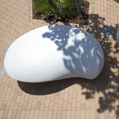 玻璃钢不规则坐凳