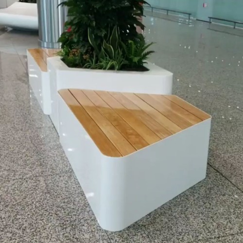 玻璃钢菱形休闲座椅 玻璃钢菱形休闲座椅