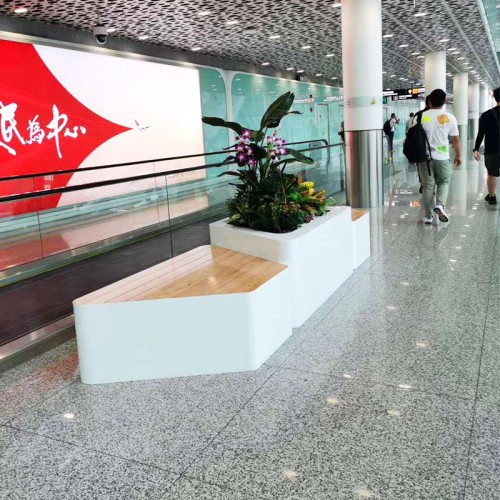 玻璃钢菱形休闲座椅 玻璃钢菱形休闲座椅
