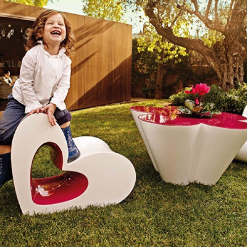 玻璃钢爱心创意休闲椅 玻璃钢爱心创意休闲椅