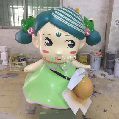 牛奶玻璃钢雕塑商场景观城市雕塑摆件