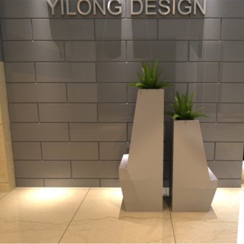 玻璃钢异形组合花盆 玻璃钢异形组合花盆