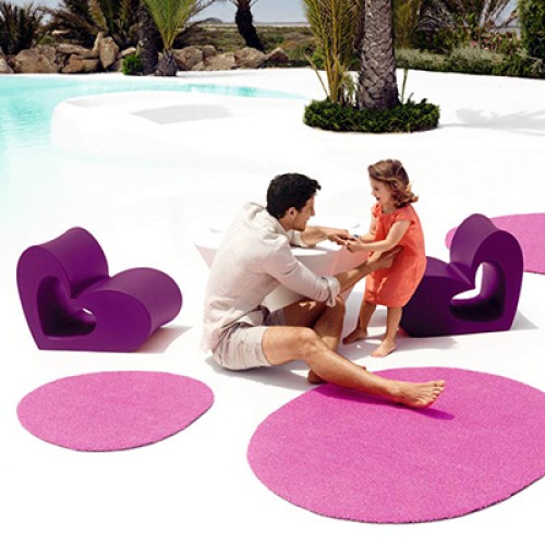 玻璃钢爱心创意休闲椅 玻璃钢爱心创意休闲椅