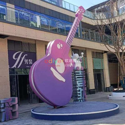 室外卡通奶牛玻璃钢雕塑花园林景观小品幼儿园摆件