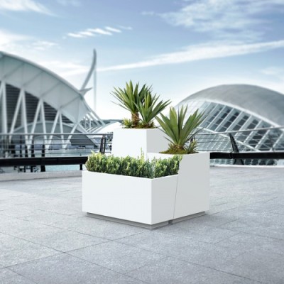 户外长方形玻璃钢花箱
