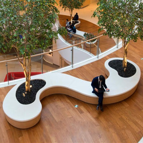 玻璃钢异形坐凳创意美陈景观树池坐凳 玻璃钢异形坐凳创意美陈景观树池坐凳