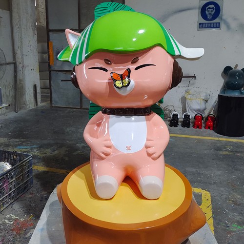 玻璃钢卡通雕塑艺术造型景观小品摆件 玻璃钢卡通雕塑艺术造型景观小品摆件