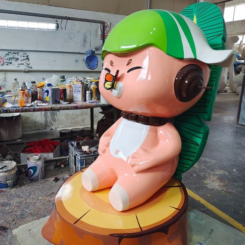 玻璃钢卡通雕塑艺术造型景观小品摆件 玻璃钢卡通雕塑艺术造型景观小品摆件