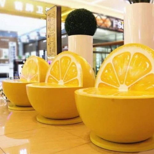 玻璃钢水果座椅异形艺术造型坐凳 玻璃钢水果座椅异形艺术造型坐凳