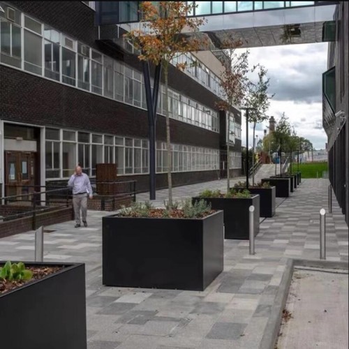 不锈钢方形花盆户外景观正方形花箱 不锈钢方形花盆户外景观正方形花箱