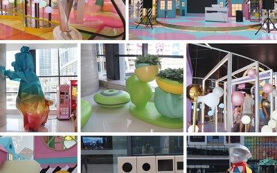 广东 深圳宝能城玻璃钢雕塑景观产品案例 广东 深圳宝能城玻璃钢雕塑景观产品案例