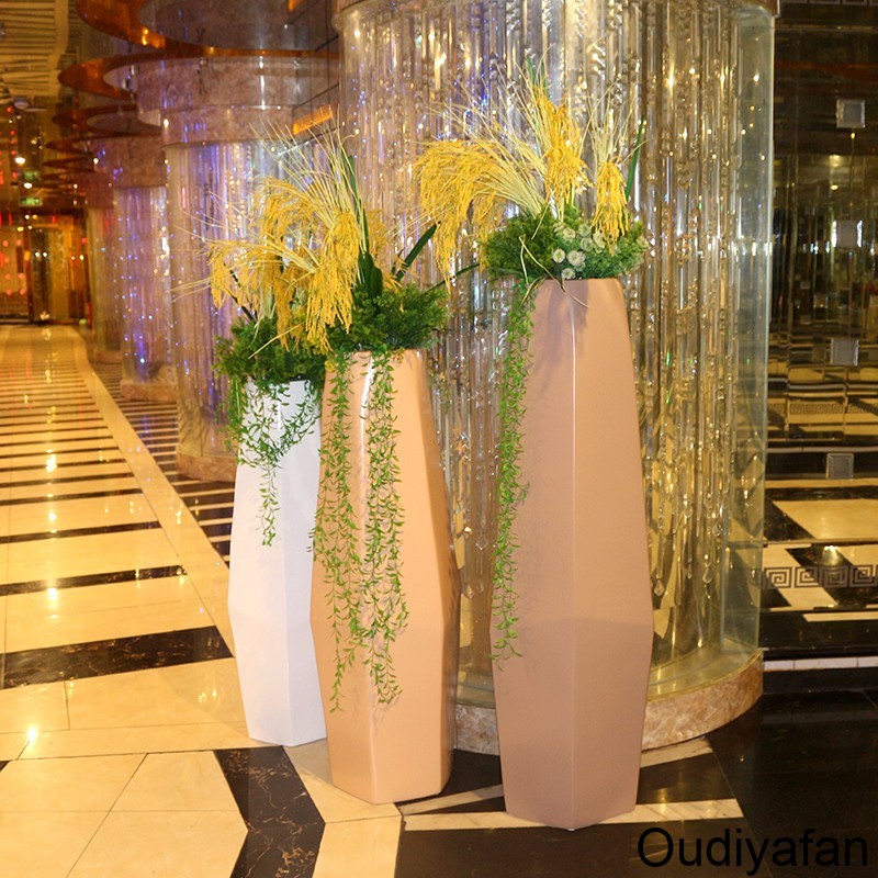 多边形玻璃钢花盆全新设计，只为更新创意!