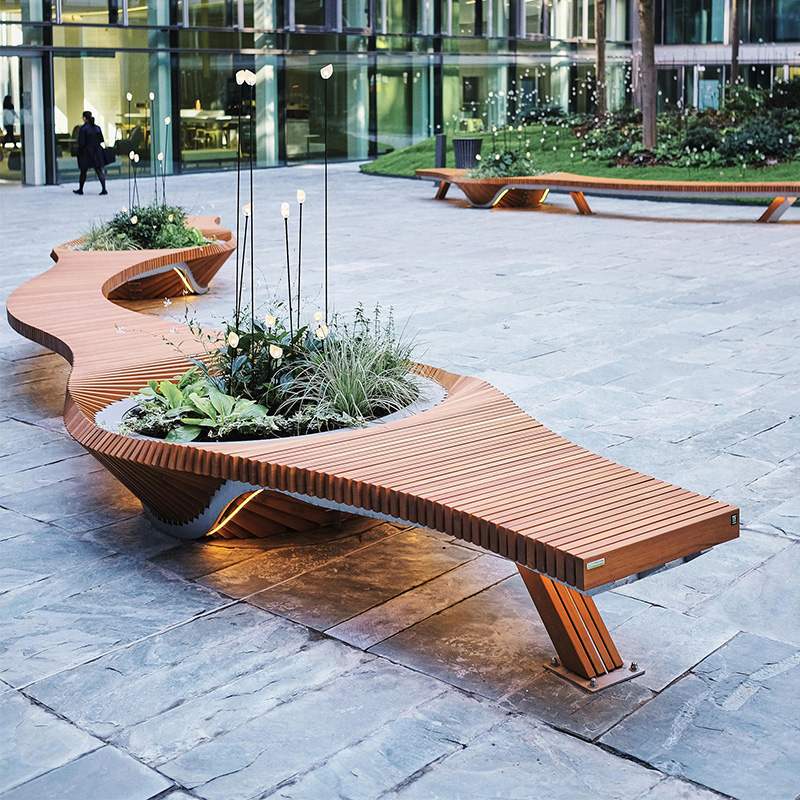 不锈钢景观坐凳，户外艺术坐凳非常受欢迎的款式!