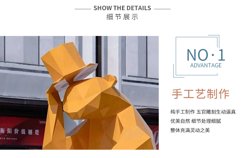 玻璃钢几何切面熊雕塑艺术不锈钢景观动物摆件 玻璃钢几何切面熊雕塑艺术不锈钢景观动物摆件