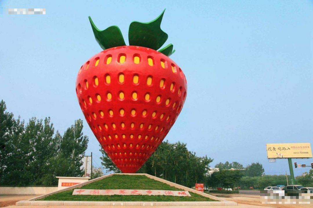 水果产业园喜欢摆放的那些景观雕塑!